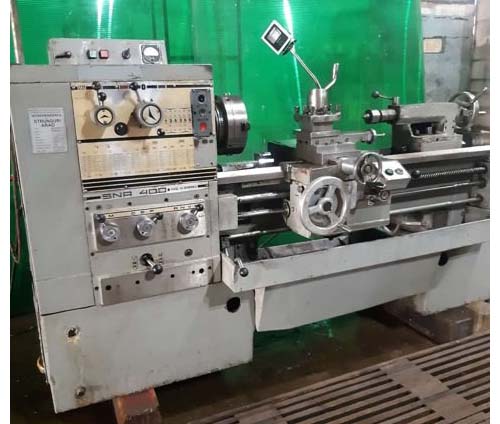 SNA 400 Загальний вигляд токарно-гвинторізного верстата Загальний вигляд універсального токарно-гвинторізного верстата SNA 400